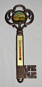 Seattle Washington Thermometer Messing Schlüssel Design 8" - Bild 1 von 5