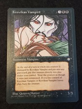 Krovikan Vampire X1 Ice Age LP MTG Magic the Gathering Card