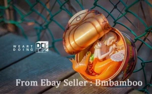 WeArtDoing The Sleeping Beauty Mermaid Coral Resin Statue Canned Figure Model - Picture 1 of 5