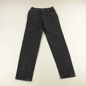 Vintage Levis Jeans Mens 30x32 Black Denim 501 Button Fly 17501 0658 80s USA - Picture 1 of 18