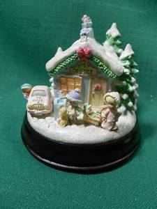 Hawthorne Village Precious Moments Wishing You a Merry Christmas Post Office - Picture 1 of 10