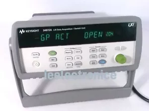 Unidad de conmutador registrador de adquisición de datos Agilent/Keysight 34970A (sin módulo) - Imagen 1 de 7