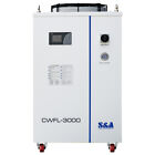 S&A AC 1P 220V 50Hz CWFL-3000EN Industrial Water Chiller for 3000W Fiber Laser