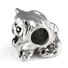 Löwe Tier Silber Zwischenring Charm Perle Europäische Perlen für Armband EB013