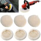Super Soft 7 inch Car Wool Polishing Pad for Flawless Results Set of 6