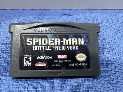 Spiderman Battle For New York Nintendo GAME BOY ADVANCE Funciona Foto 1 de 4