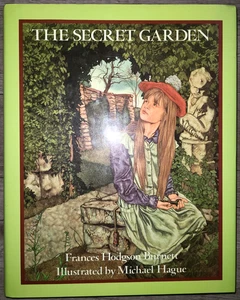 SIGNED! Vtg HC, The Secret Garden by Frances Burnett, illus Michael Hague, 1987 - Picture 1 of 17