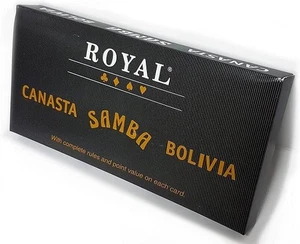 Canasta Samba Bolivia Royal Brand Card Game - Picture 1 of 1