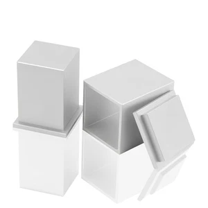 1.5" x 1.5" Square Pre-Press Mold - CNC Machined 6061 Aluminum with Hard Anod... - Picture 1 of 7