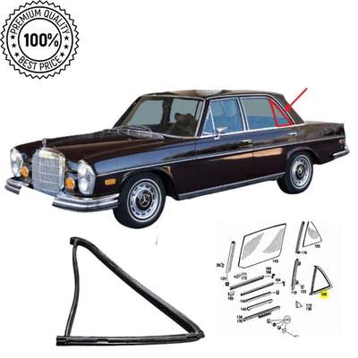 W108 W109 Sealing Triangular Window Rear Left New - Image 1 of 3