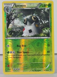 Spewpa - POKEMON - XY Base 16/146 - Holograma Inverso - HP -J - Imagen 1 de 5
