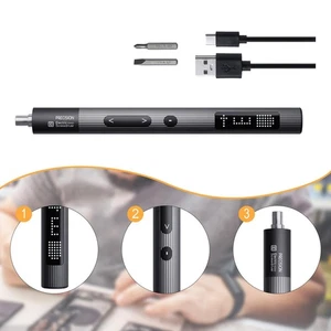 Electric Screwdriver Repair Tool Small Mini Rechargeable with LED Lighting Power - Picture 1 of 7
