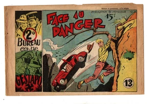 2e BUREAU CONTRE GESTAPO n°13. Face au danger. EPM 1951. Récit complet - Picture 1 of 1