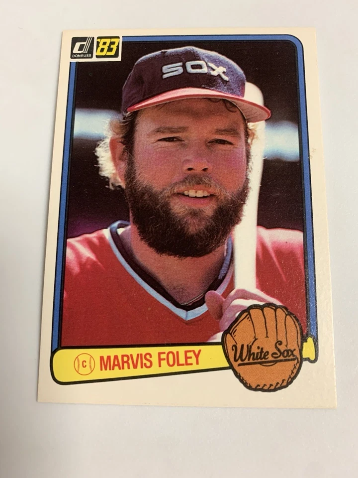 1983 Donruss Chicago White Sox Marvis Foley - Image 1 of 1