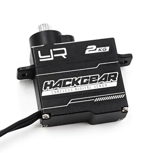 Yeah Racing Alu. Case Titanium Gear Torque Digital Micro Servo 1/28 #YE-0049BK - Picture 1 of 7