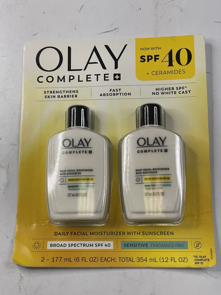 Olay Complete Daily Facial Moisturizer with Sunscreen SPF 40 6oz