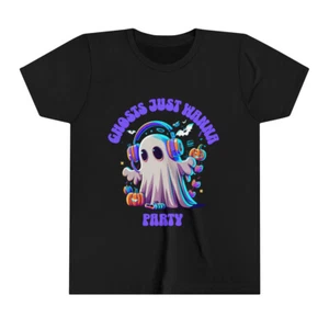 Halloween Party Ghosts Youth Short Sleeve Tee - Picture 1 of 3