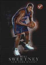 2003-04 Topps Pristine New York Knicks Basketball Card #127 Mike Sweetney R /499