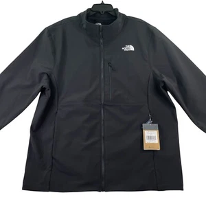 NWT The North Face Jacket Men Sz 2X Black Apex Bionic 3 Windwall Softshell Coat - Picture 1 of 16