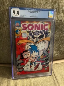 Sonic the Hedgehog Comic #1 1993 Archie Mini-Series CGC 9.4 - Imagen 1 de 1