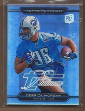 2010 Topps Platinum Rookie Platinum Refractors Football Card Pick