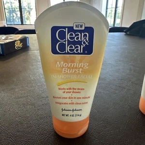 Clean & Clear Steam Soft In-Shower Facial Morning Burst Revives Skin New Old - Picture 1 of 4
