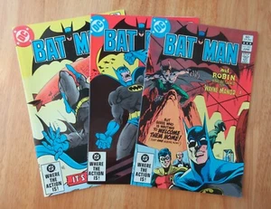 Lot of *3* High/Higher-Grade '82 BATMAN! #348, 351, 352 *Super Bright & Glossy!* - Picture 1 of 8