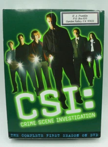 CSI: COMPLETE FIRST SEASON, 6-DISC DVD SET, SEASON 1, WILLIAM PETERSEN, MARG H - Bild 1 von 3
