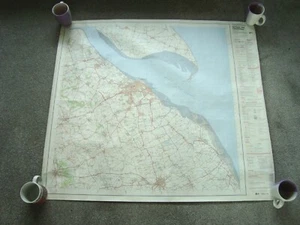 OS Sheet 113 Ideal For Framing LINCOLNSHIRE - GRIMSBY AND CLEETHORPES - Picture 1 of 3