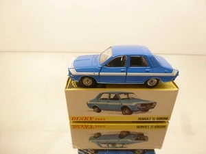 DINKY TOYS 1424G RENAULT 12 GORDINI - BLUE 1:43 - GOOD CONDITION IN BOX - 65 - Picture 1 of 9