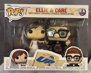 RARE ELLIE & CARL WEDDING UP! FUNKO 2 POP PACK VINYLS NEW IN MINT BOX - Picture 1 of 1