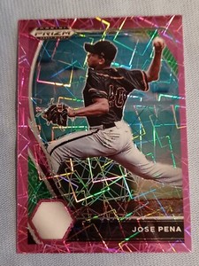2021 Panini Prizm Draft Picks Jose Pena #PDP175 Pink Velocity Holo🔥📈👀