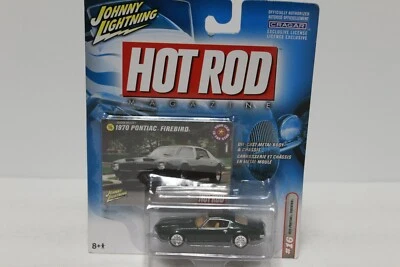 RETIRADO NUEVO EN PAQUETE REVISTA Johnny Lightning hot rod 1970 pontiac firebird dc361 Foto 1 de 4
