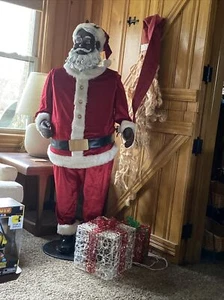 Gemmy Life Size Santa 5 Foot Animated Singing Dancing Santa Claus LOCAL  PICK UP - Picture 1 of 5