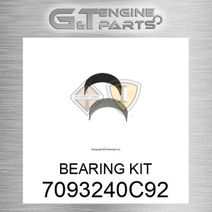 7093240C92 BEARING KIT fits INTERNATIONAL TRUCK (Surplus Open Box) - Foto 1 di 3