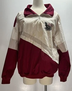 Vtg Oklahoma Sooners Jacket 1950's-1960's Quarter Zip Hummer Sportswear Decor - Picture 1 of 14