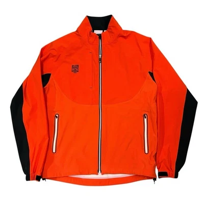 Footjoy Dryjoys Jacket Mens Large Tour LTS Golf Full Zip Softshell Orange - Image 1 of 4