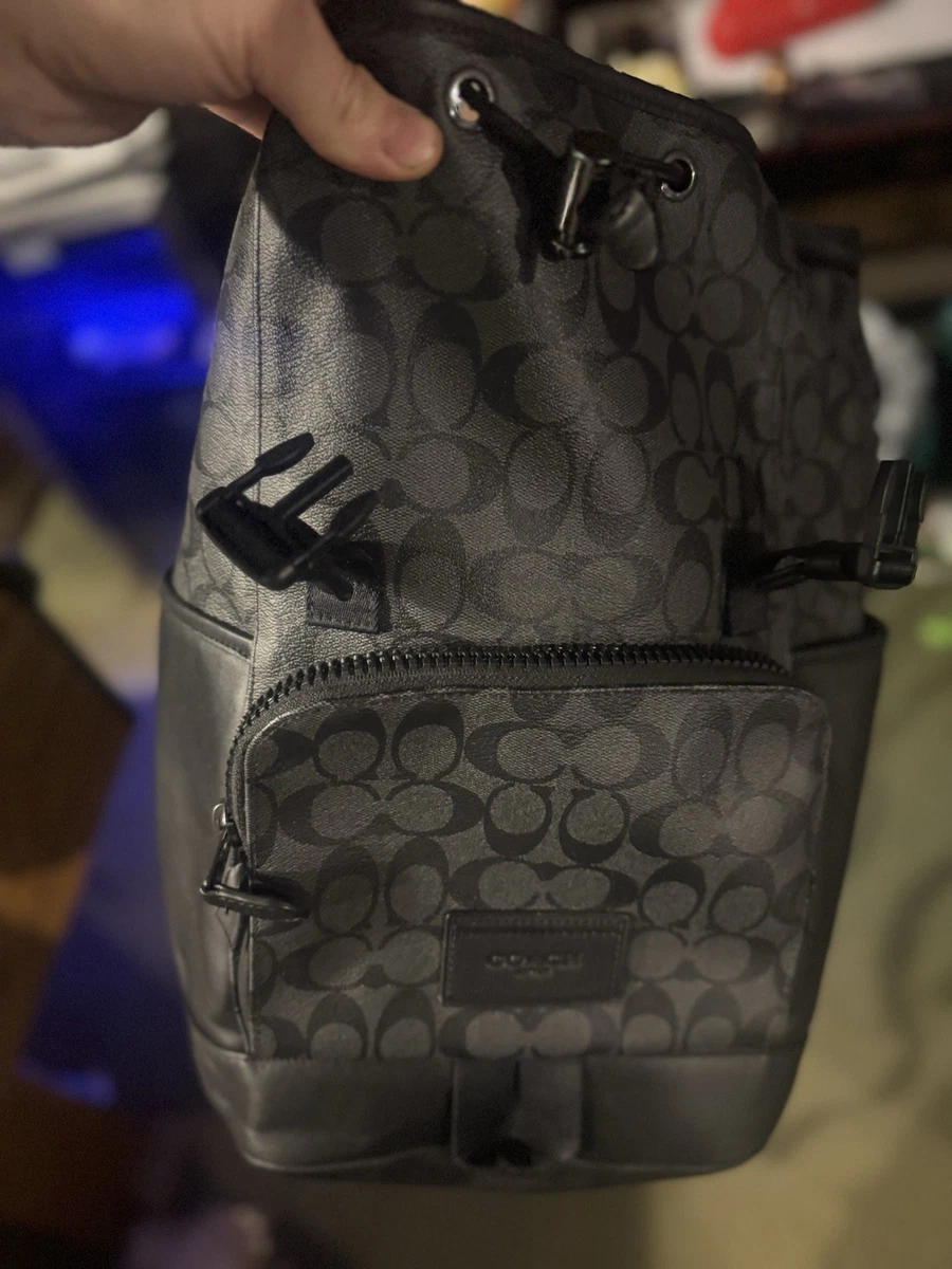 Coach Black Backpacks for Men for sale | eBay