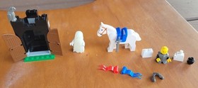 Vintage LEGO Black Monarch's Ghost Castle Set 6034, INCOMPLETE See Description