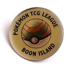 Pokemon Trading Card Game League Round Pin TCG Boon Island