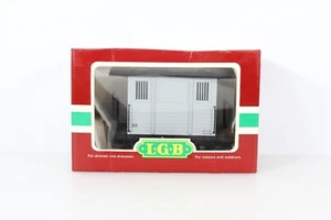 Coche de pasajeros de ferrocarril de campo escala LGB 30170 G (blanco) - Imagen 1 de 9