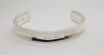 Tiffany & Co. Sterling Silver 1837 Collection Cuff 12mm Size 6.5" - Image 1 of 4