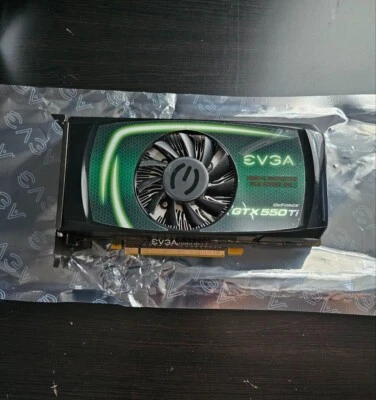 EVGA 01G-P3-1556-KR GeForce GTX 550 Ti 1GB GDDR5 PCIe x16 graphics card, tested - Image 1 of 4
