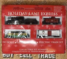 Macy's Holiday Lane Express HO Scale Ready to Run Electric Train Set Number 1