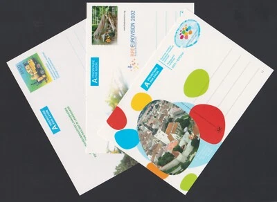 Estonia Cover 2002 Pre-paid Stationary Card #11-13 Mint XF Z4108 - Image 1 of 4