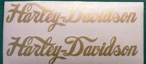Harley Davidson Tank Aufkleber Div.Farben  20 ×4.5 cm.Top Neu 2 Stück  - Bild 1 von 2