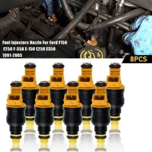 8 PACK Upgrade Fuel Injectors For Ford F150 F250 F350 4.6L 5.0L 5.4L 0280150718 - Bild 1 von 13
