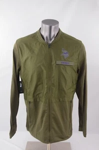 Nike Elite Vikings Military Jacket Men's Size Large New with Tags AA9908 395 - Picture 1 of 4