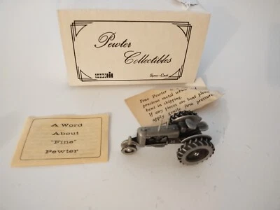 Estuche de juguete de peltre vintage de los 90 Spec-Cast A tractor con caja e insertos  Foto 1 de 4