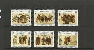 ALDERNEY 2014 SGA515-520 -BAYEUX TAPESTRY SET MNH - Picture 1 of 1